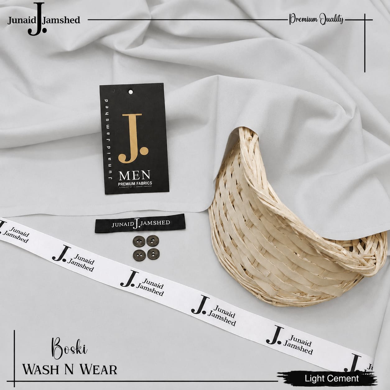 Wahab Fabrics men's premium suiting collection
